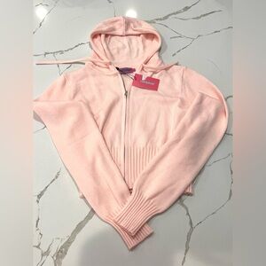 NWT EDIKTED CROPPED HOODIE